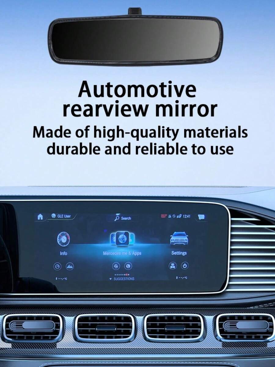 Espejo retrovisor interior para coche universal