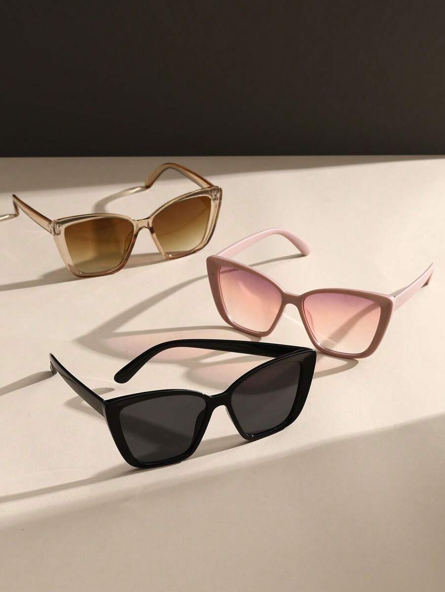 gafas de mujer con montura en forma de ojo de gato