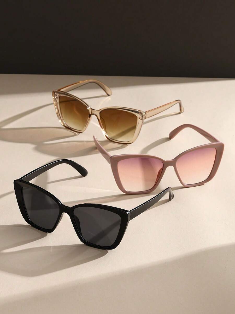 gafas de mujer con montura en forma de ojo de gato