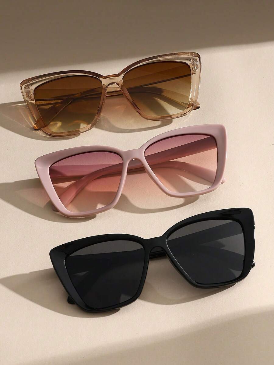 gafas de mujer con montura en forma de ojo de gato