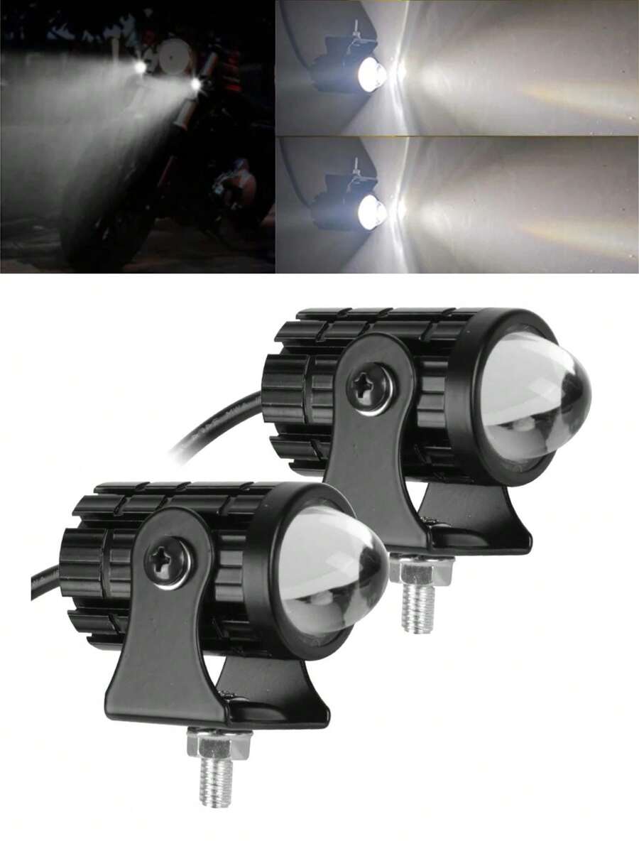 Faros de LED auxiliares para coche, moto, scooter