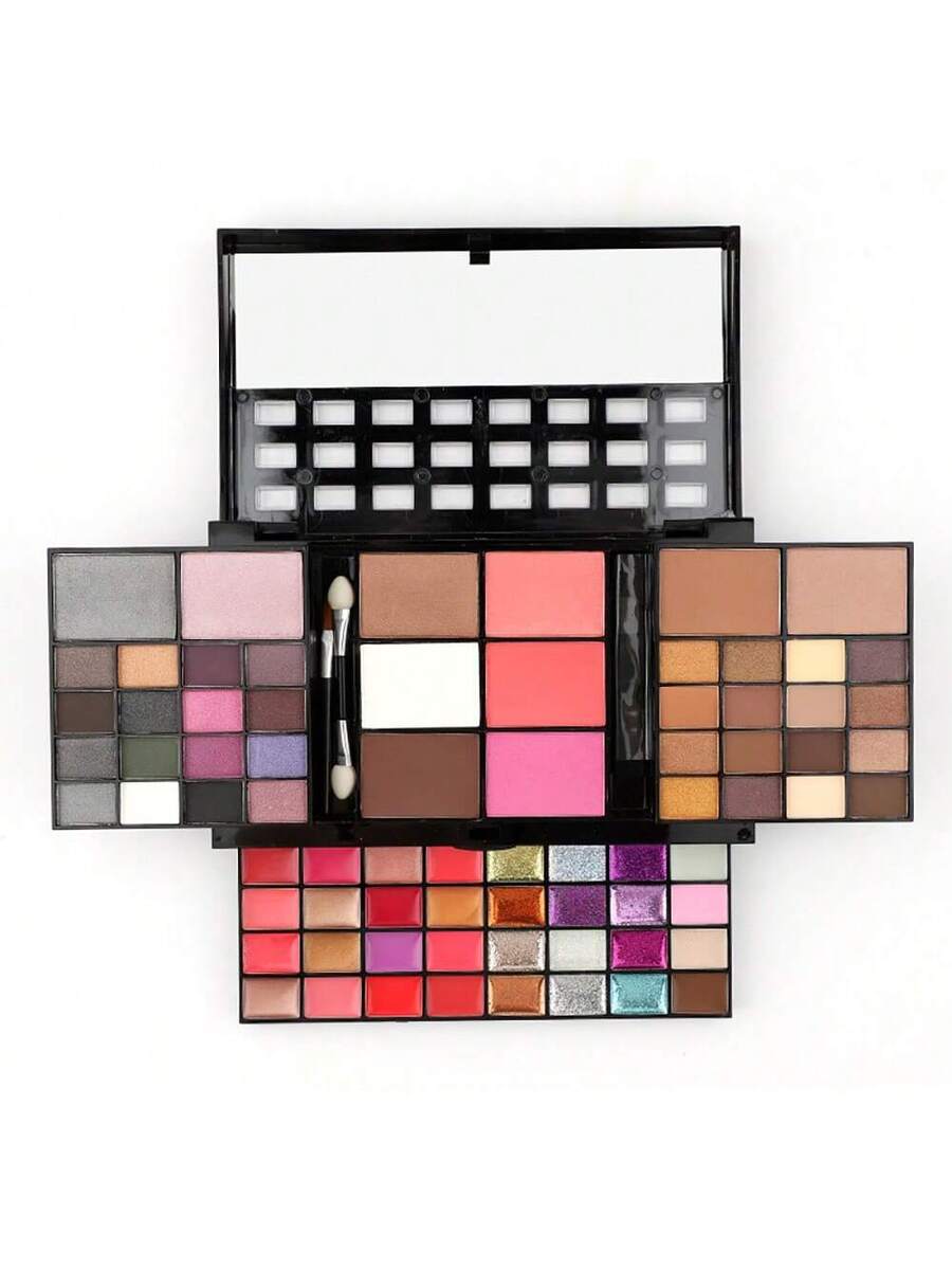 Paleta de sombras de ojos de 74 colores