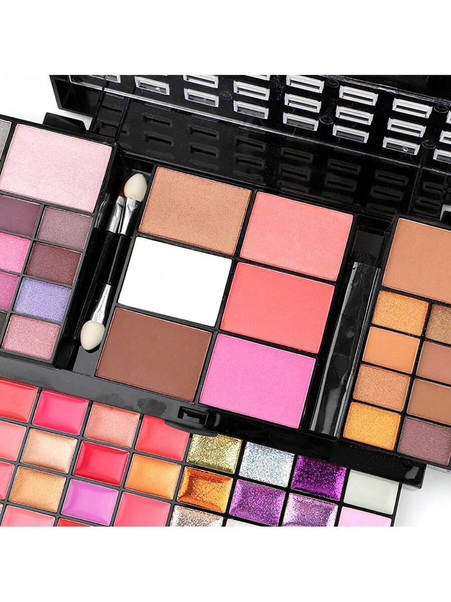 Paleta de sombras de ojos de 74 colores