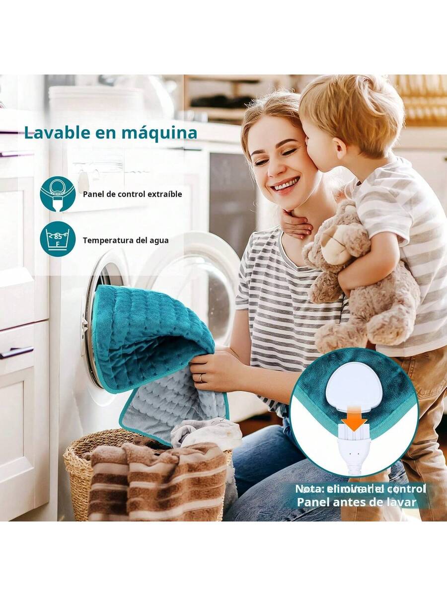 La almohadilla térmica eléctrica