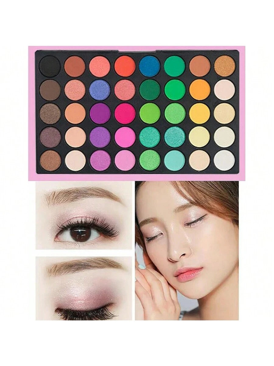 Paleta de sombras de ojos de 120 colores