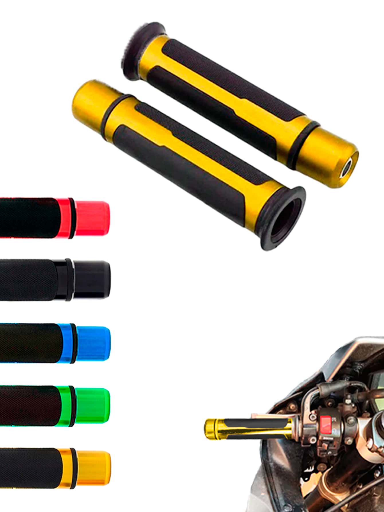 Cubre Puño Moto Deportivo Contrapeso Universal
