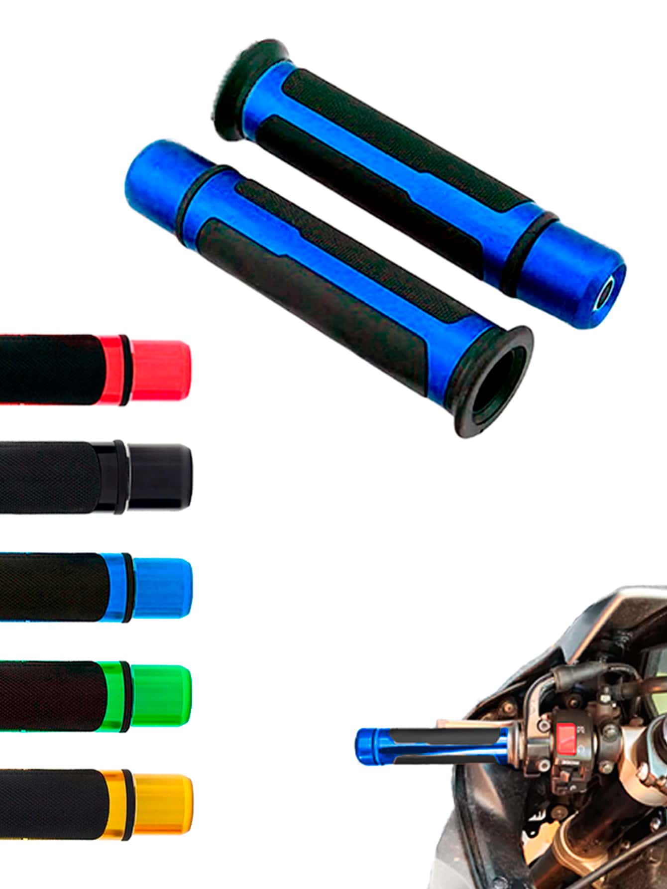 Cubre Puño Moto Deportivo Contrapeso Universal