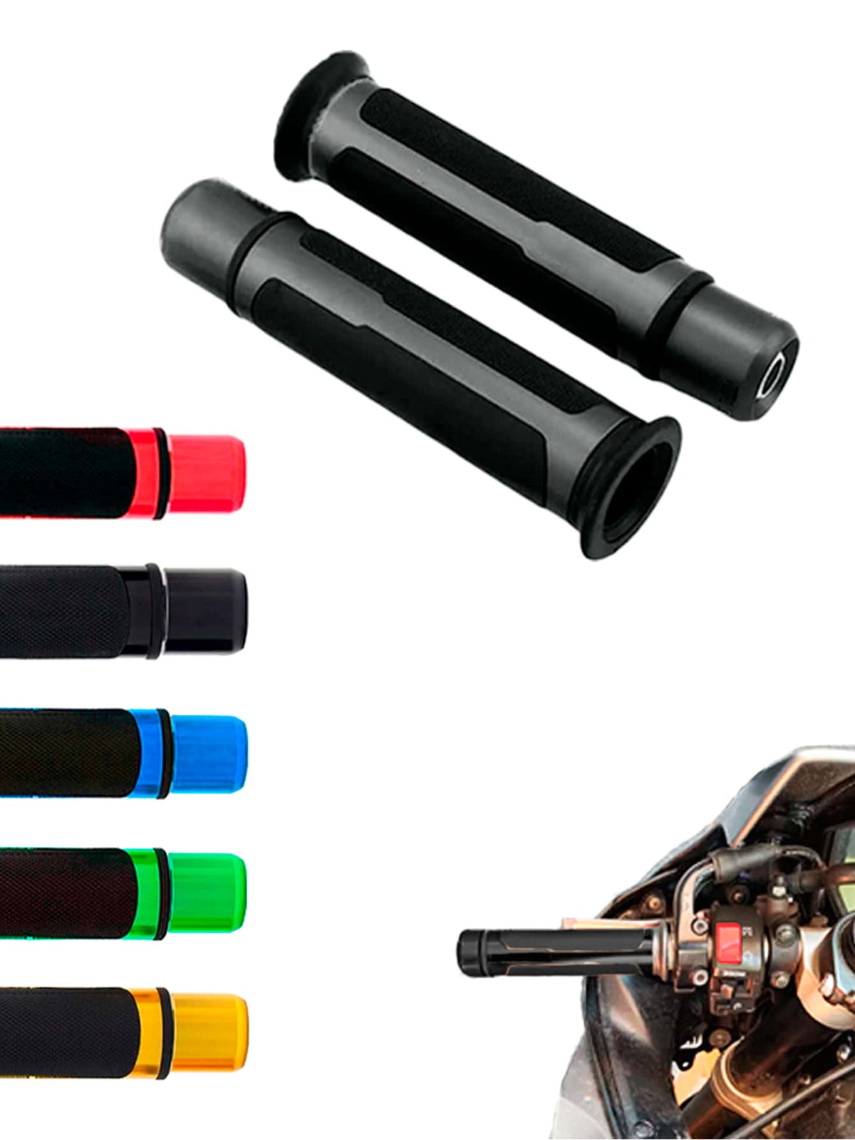 Cubre Puño Moto Deportivo Contrapeso Universal