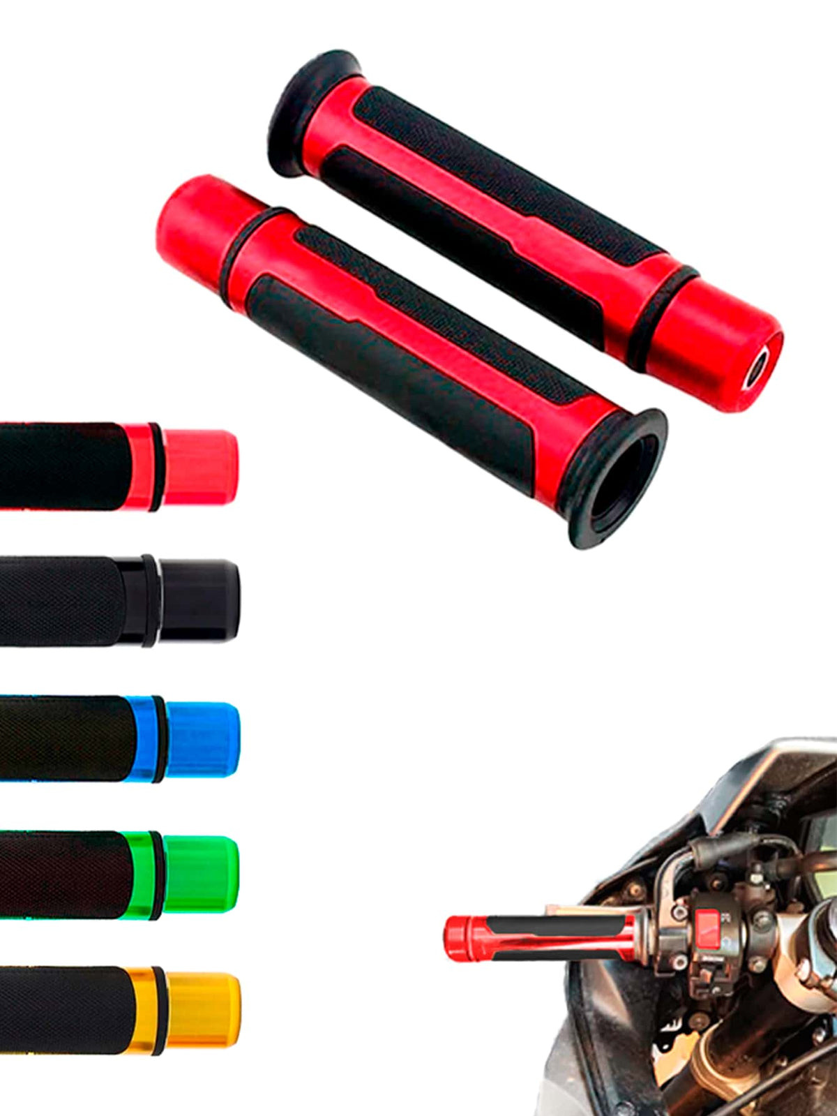 Cubre Puño Moto Deportivo Contrapeso Universal