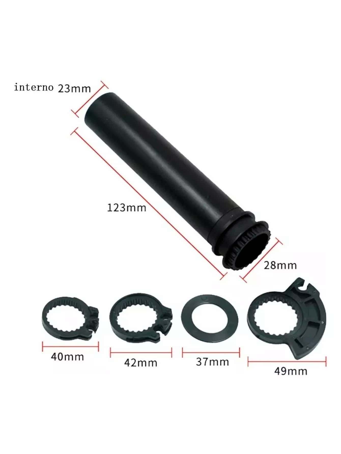 Cubre Puño Moto Deportivo Contrapeso Universal