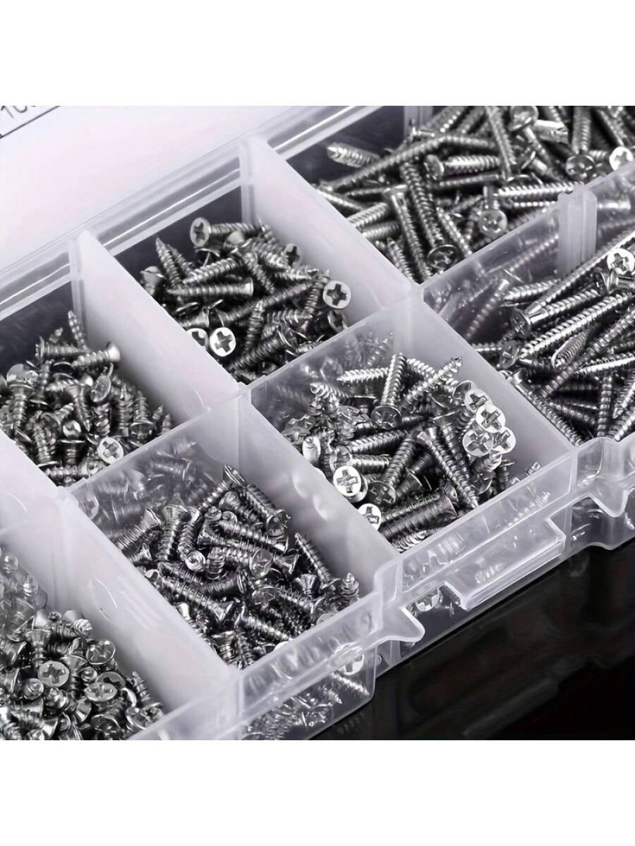 Juego de surtido de tornillos autorroscantes M2 M3 M4