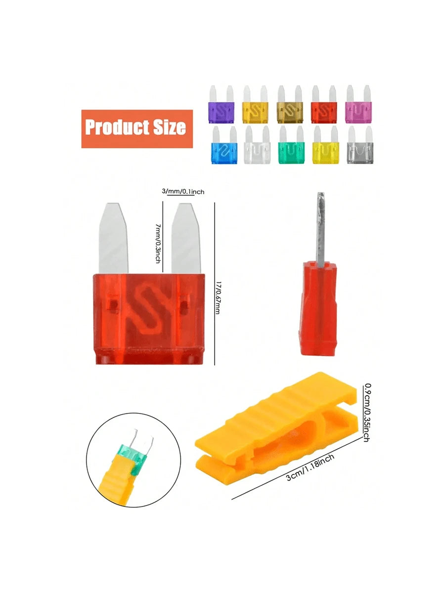 120 piezas/Caja Fusibles pequeños