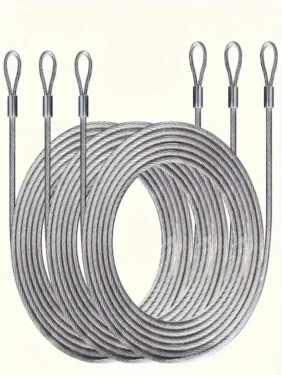 Cable de acero para tender ropa al aire libre