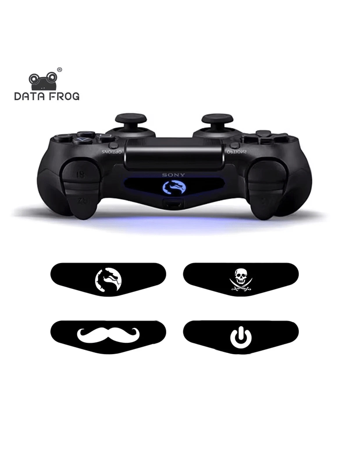 pegatinas LED negras para la barra dePlayStation 4