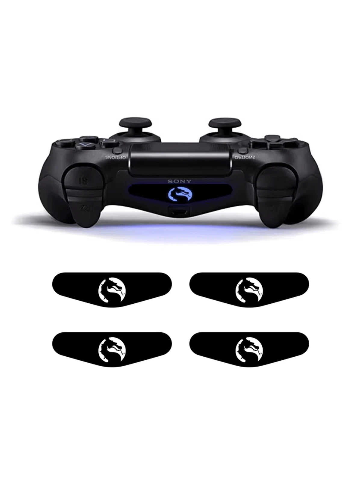 pegatinas LED negras para la barra dePlayStation 4