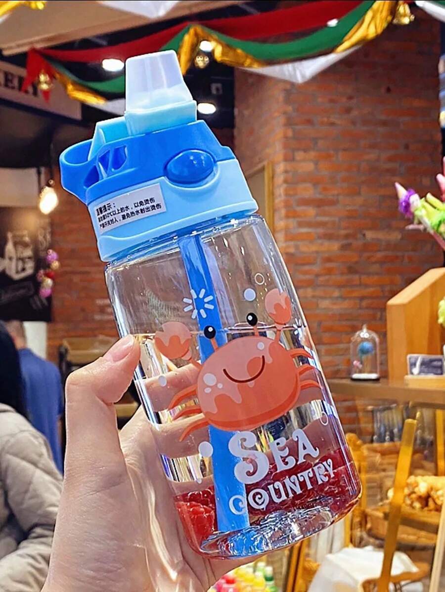 Taza con pajita para niños