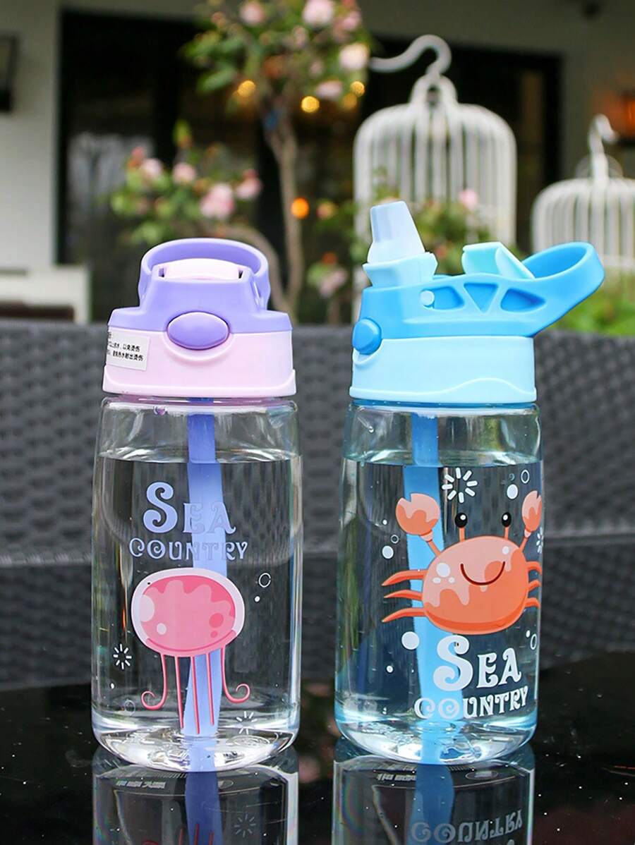 Taza con pajita para niños