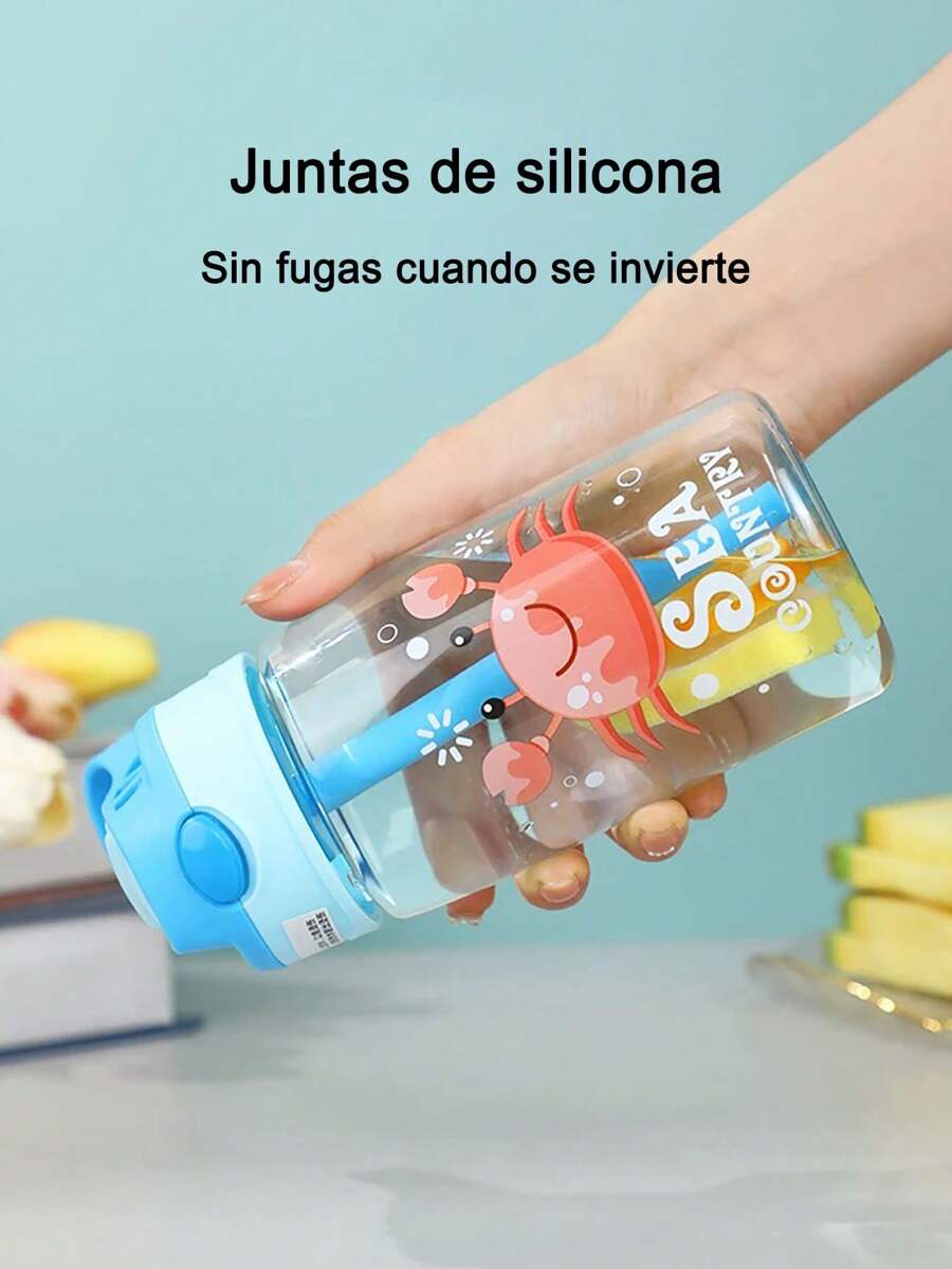 Taza con pajita para niños