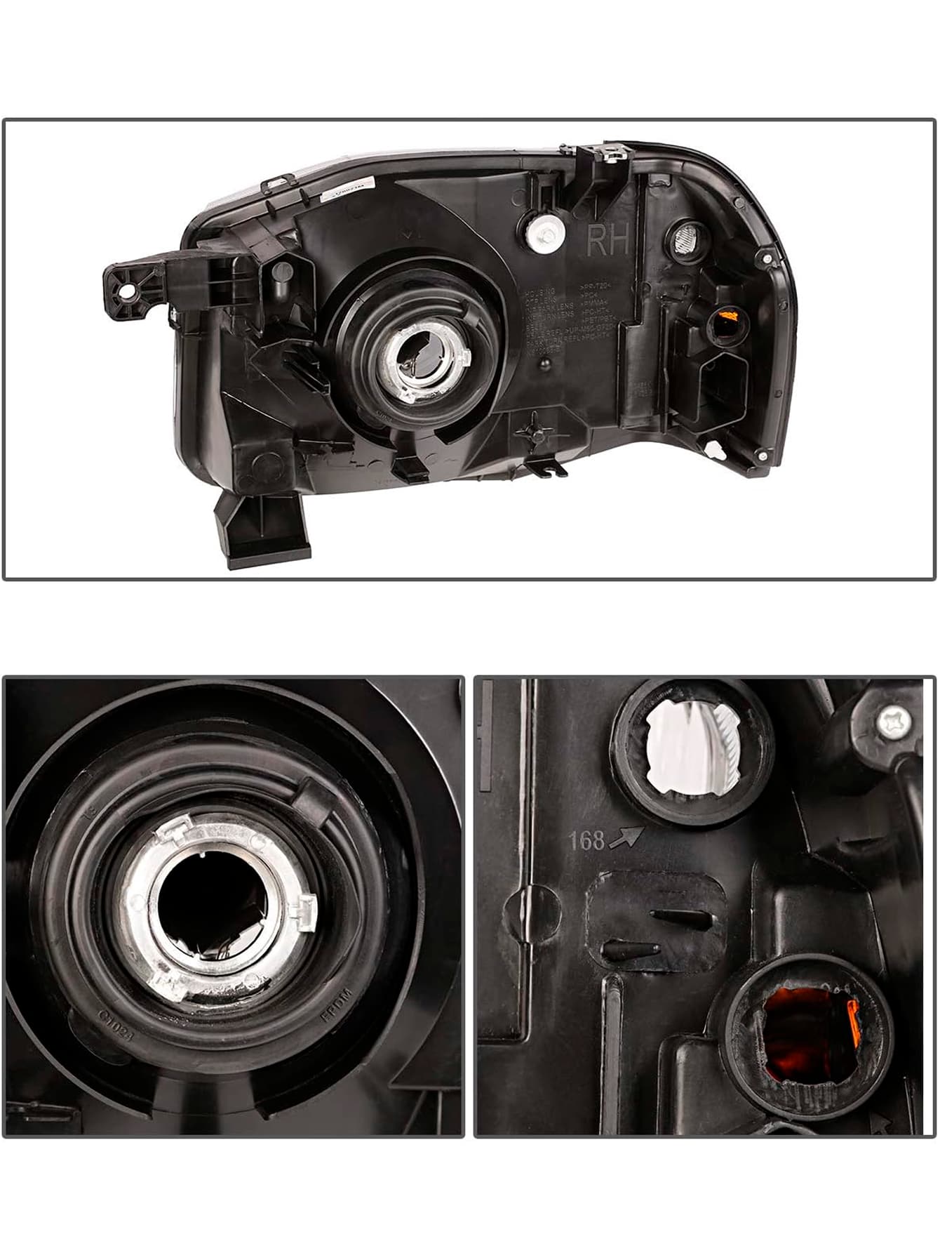 Par Faros Delanteros Nissan Frontier Np300 D22 NS-09210 NS-09211 2008 2009 2010 2011 2012 2013 2014 2015