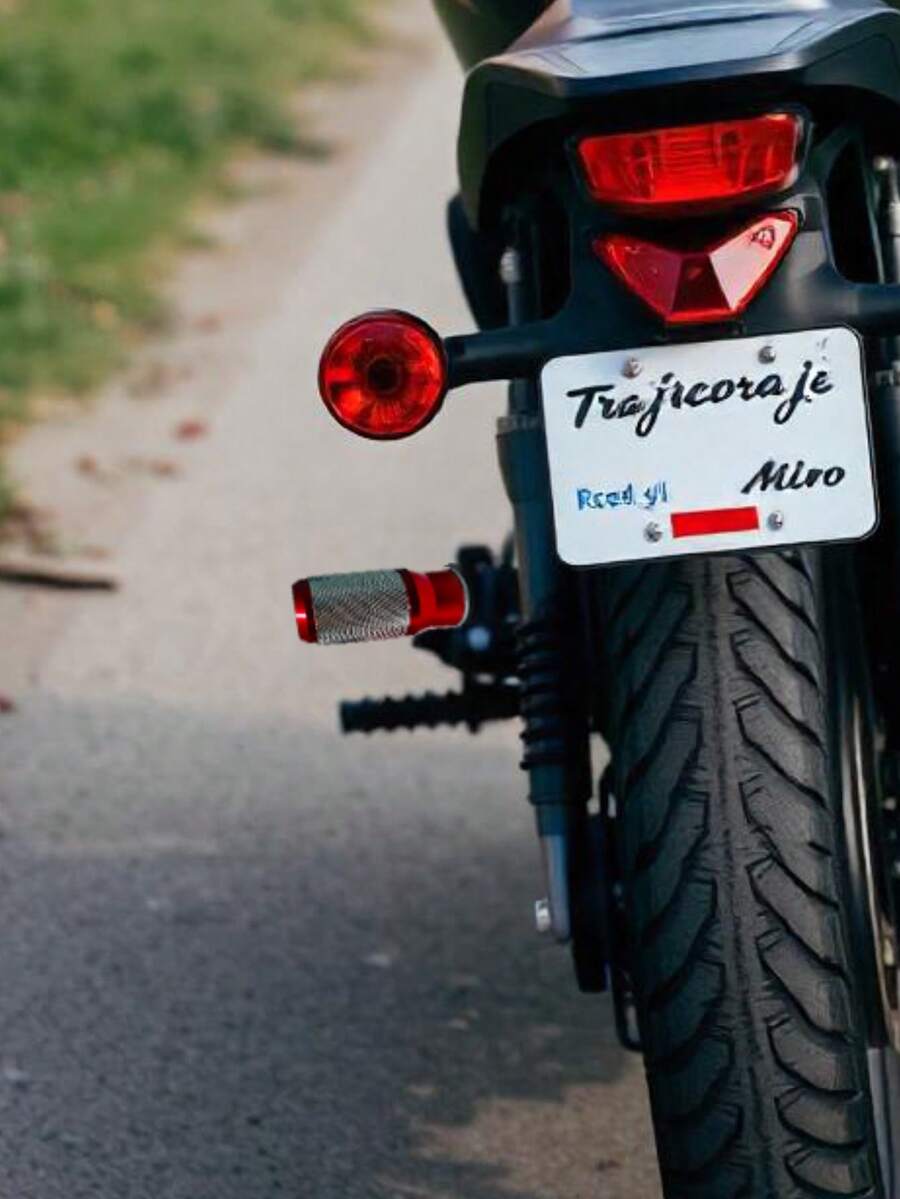Pedales traseros de pasajero universales para motocicleta