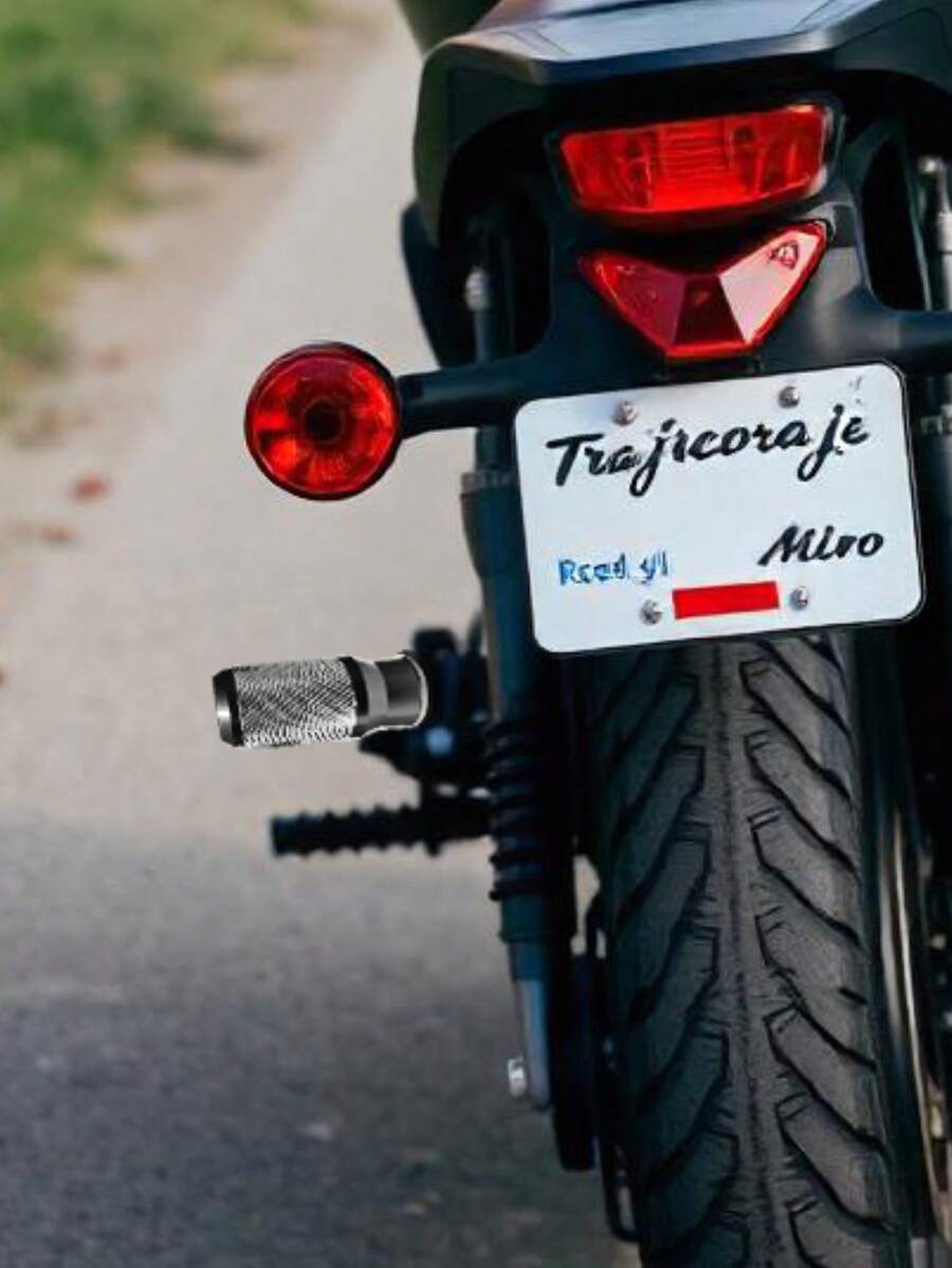 Pedales traseros de pasajero universales para motocicleta
