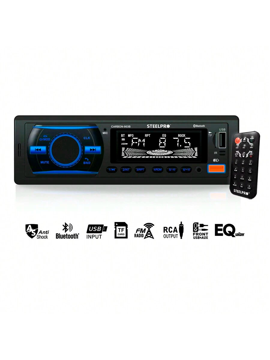 Autoestéreo Bluetooth 1 Din Usb