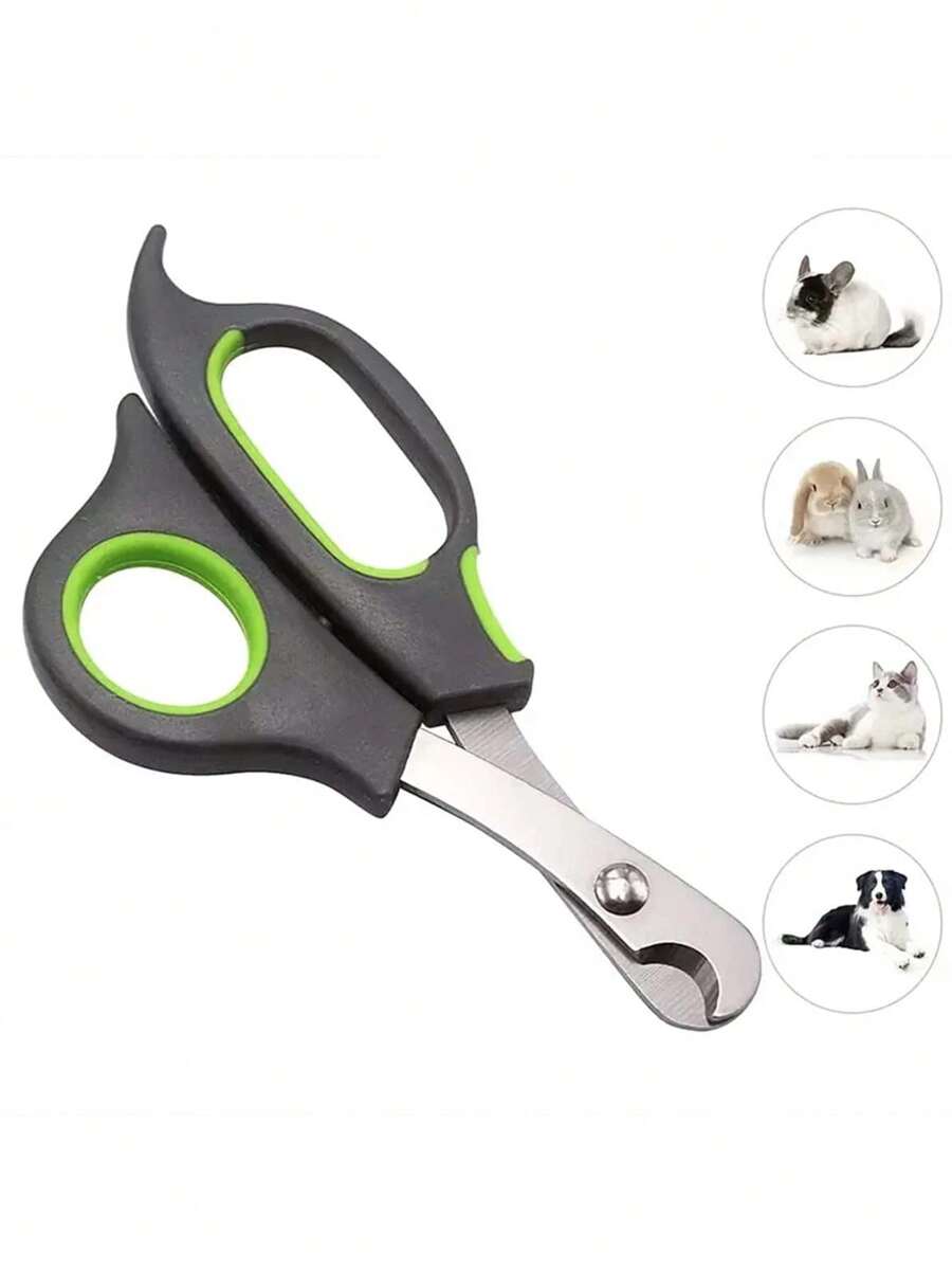 Cortaúñas de acero inoxidable para mascotas