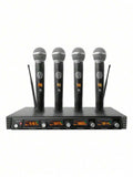 Set Profesional 4 Micrófonos Inalámbricos