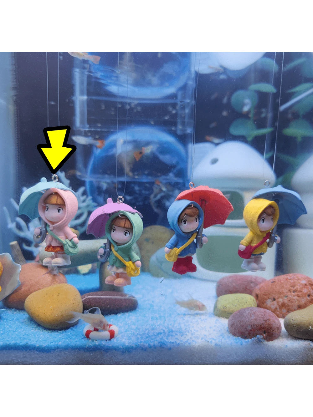 Decoraciones para acuario