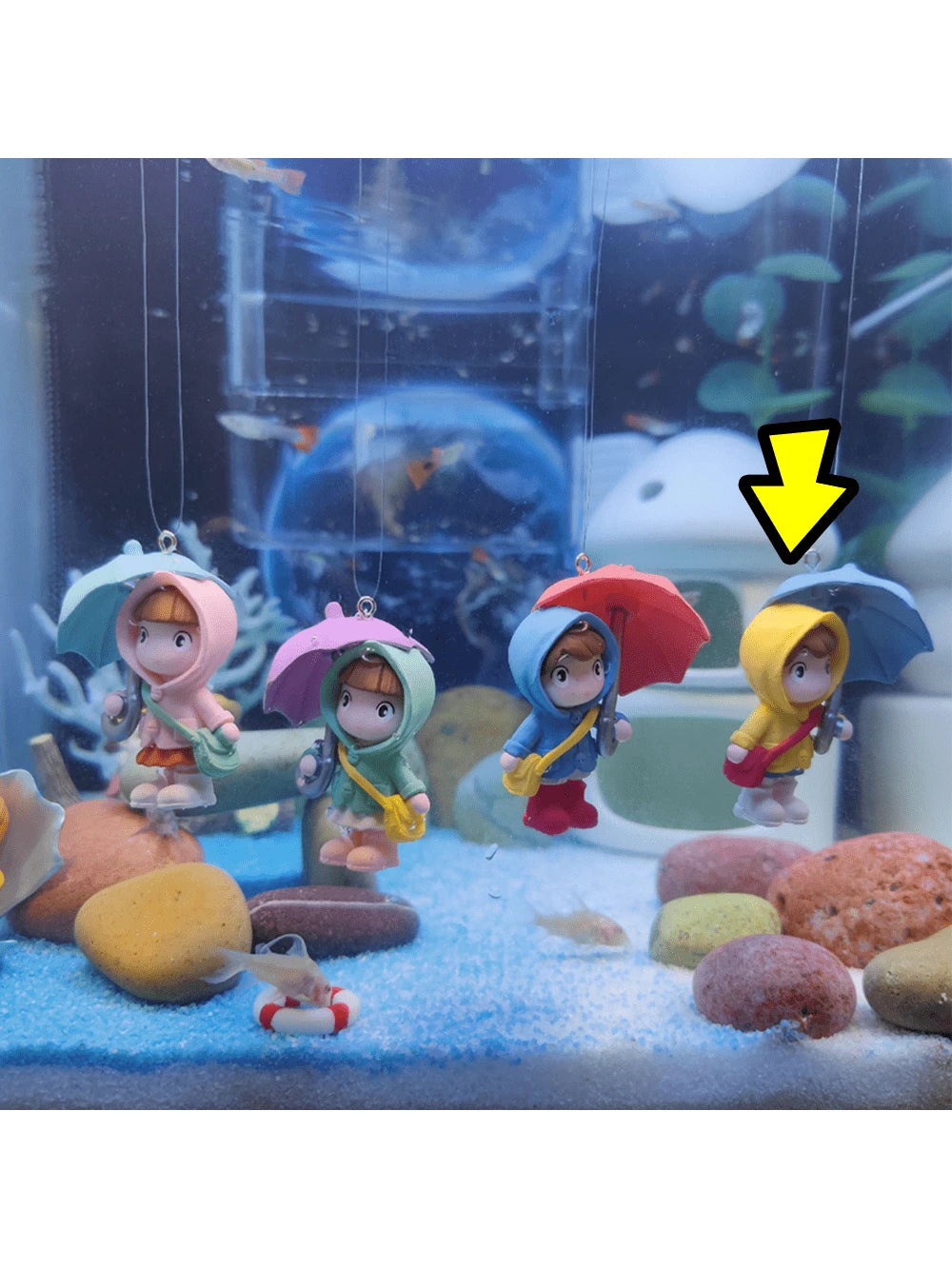 Decoraciones para acuario