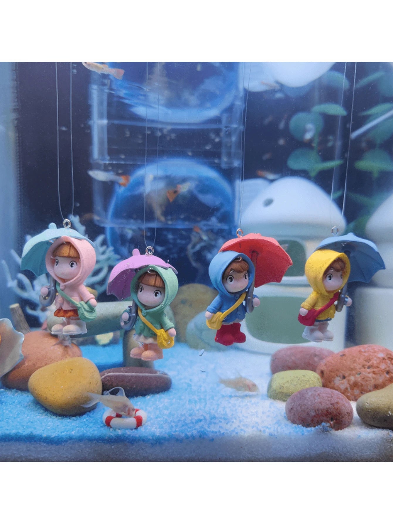 Decoraciones para acuario