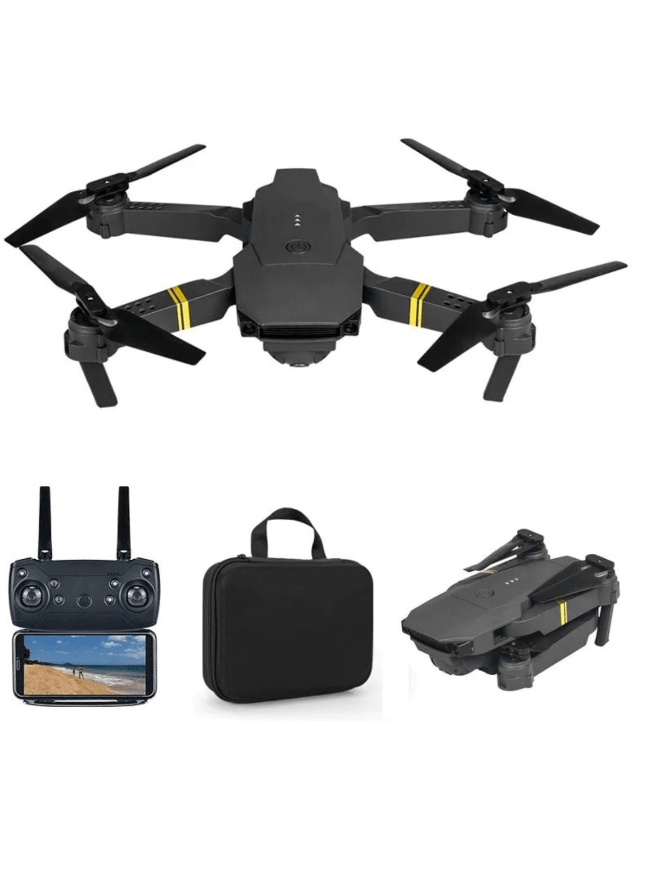 Mini Dron Control Remoto Cámara Video 4K