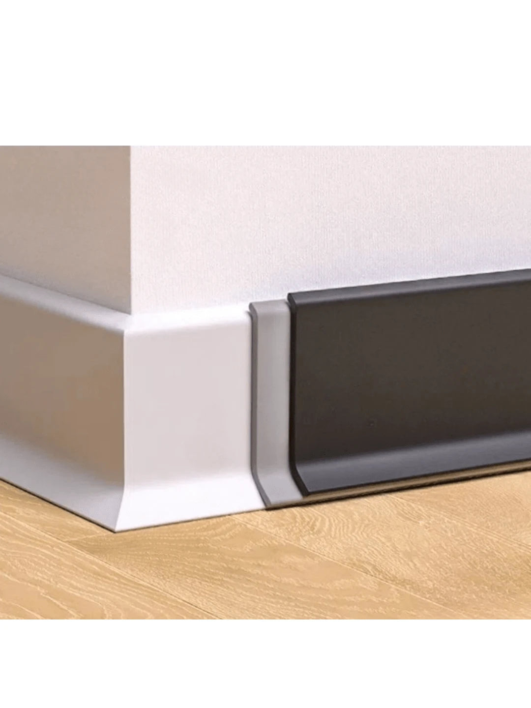 1 pieza 10cm X 2m Rodapié flexible