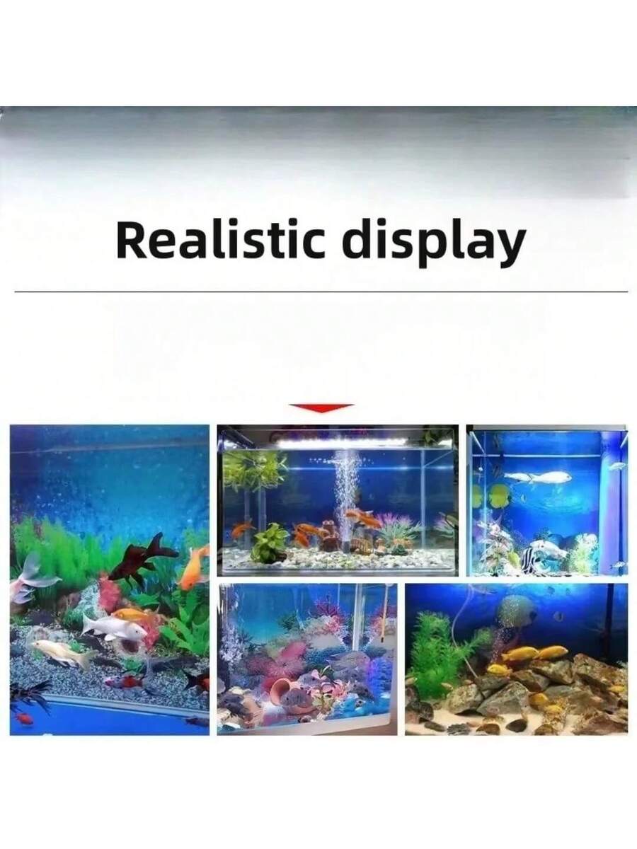 Fondo de acuario de alta definición con imagen 3D tridimensional