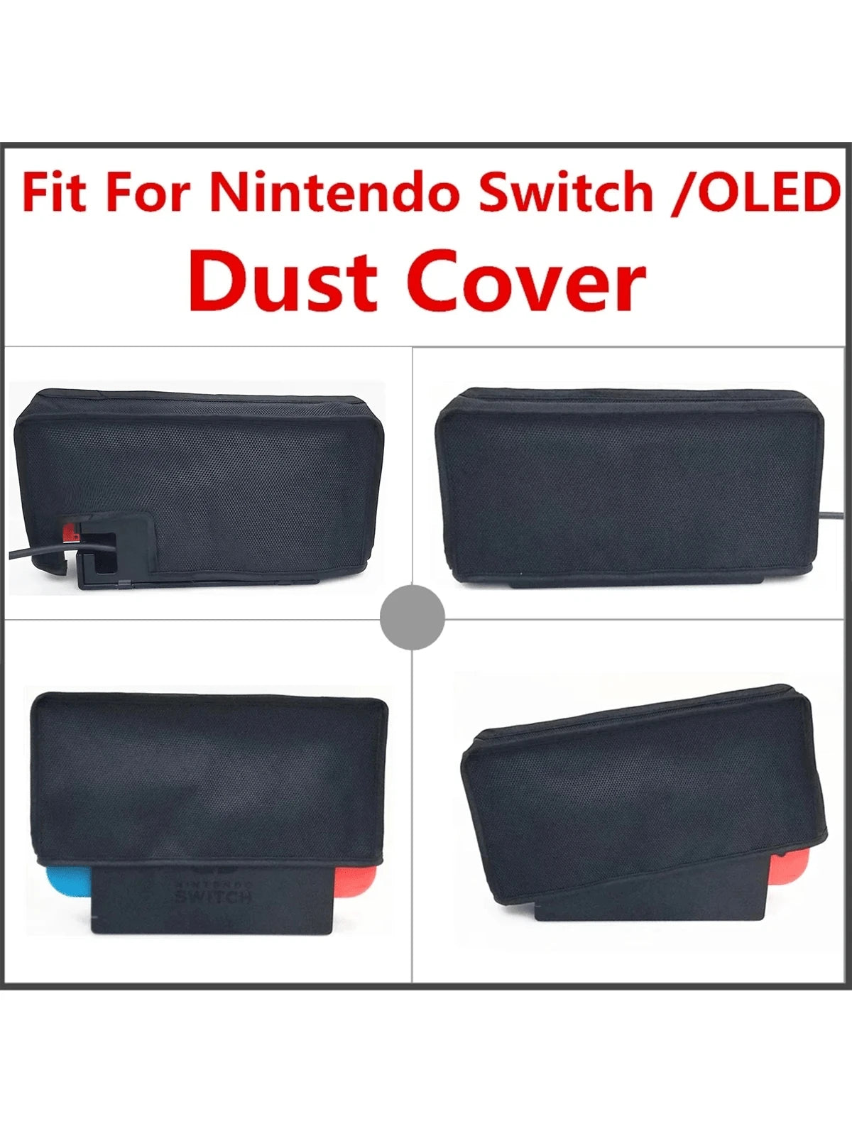 Funda protectora para Switch OLED, estuche transparente