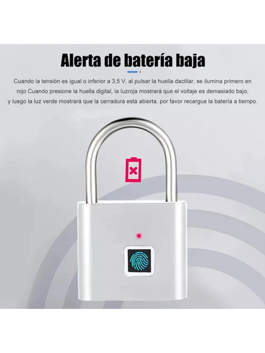 Candado Inteligente De Huella Digital