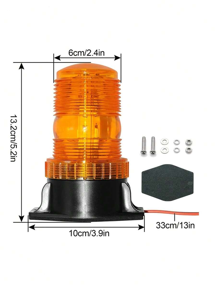 Luz LED de advertencia torreta estroboscópica de emergencia para coche