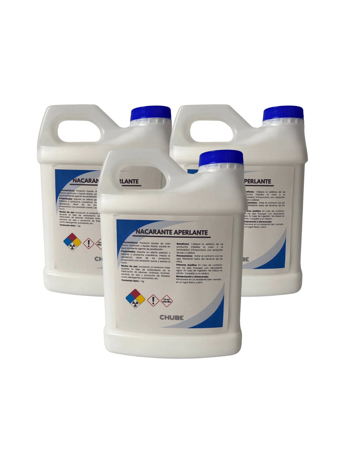 Nacarante Aperlante Para Shampoo Jabones Liquido 3 Litros