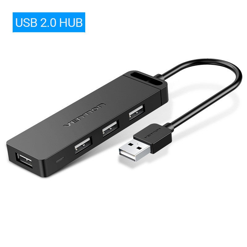 Vention USB 3.0 Hub 4 Puertos Adaptador Multi Divisor De Alta Velocidad