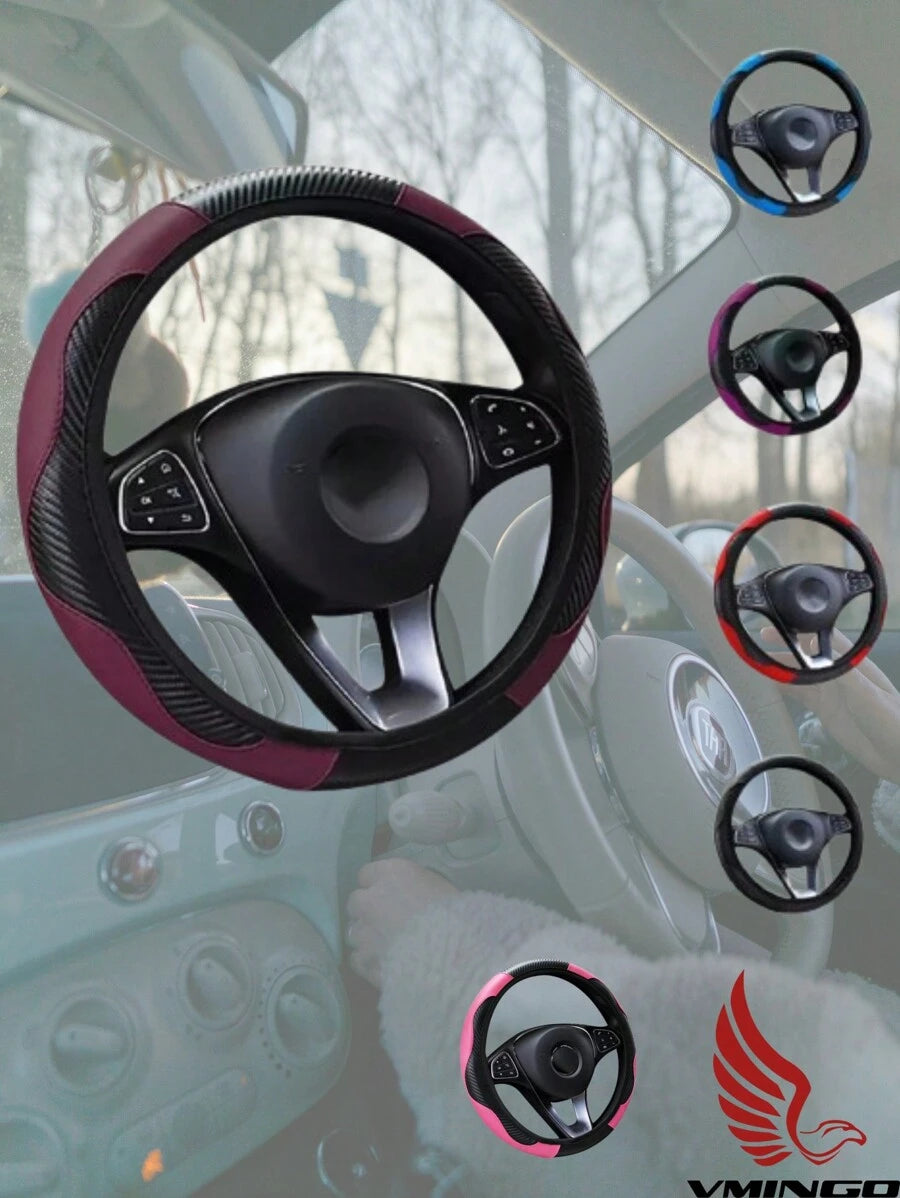 Funda protectora antideslizante para volante de automóvil