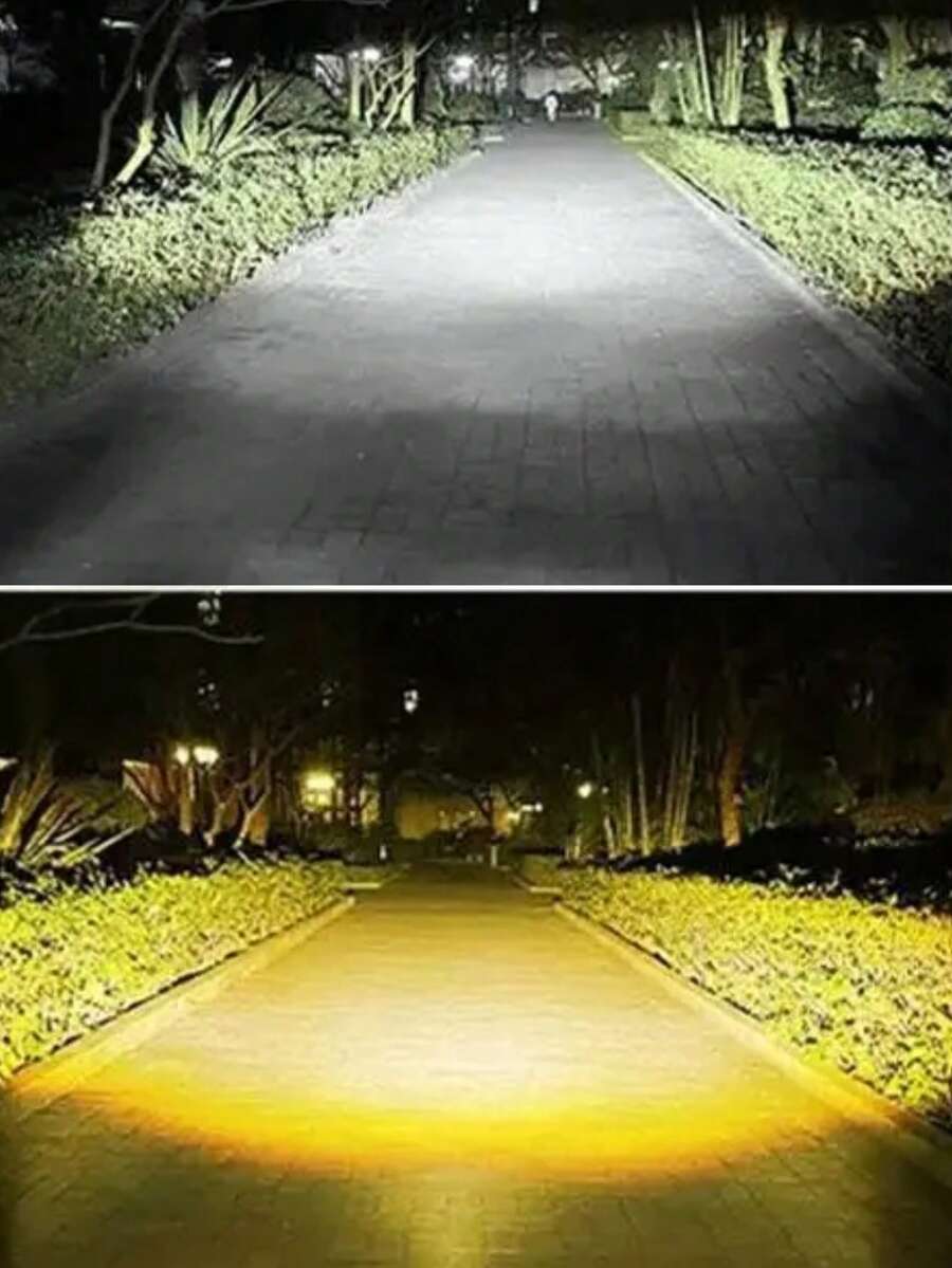 Faros LED auxiliares para motocicleta