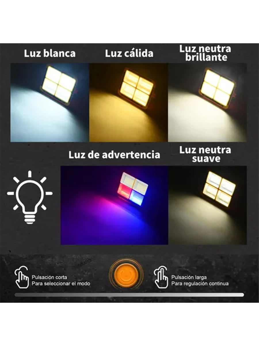 Reflector Recargable Portatil