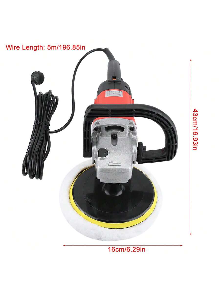 Pulidora para Auto, Kit de Pulidora Eléctrica 1400W