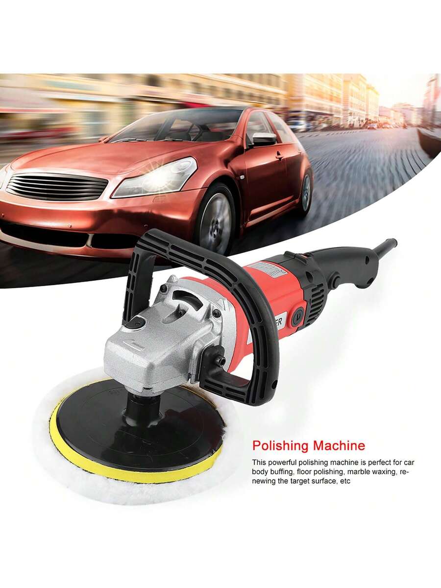 Pulidora para Auto, Kit de Pulidora Eléctrica 1400W