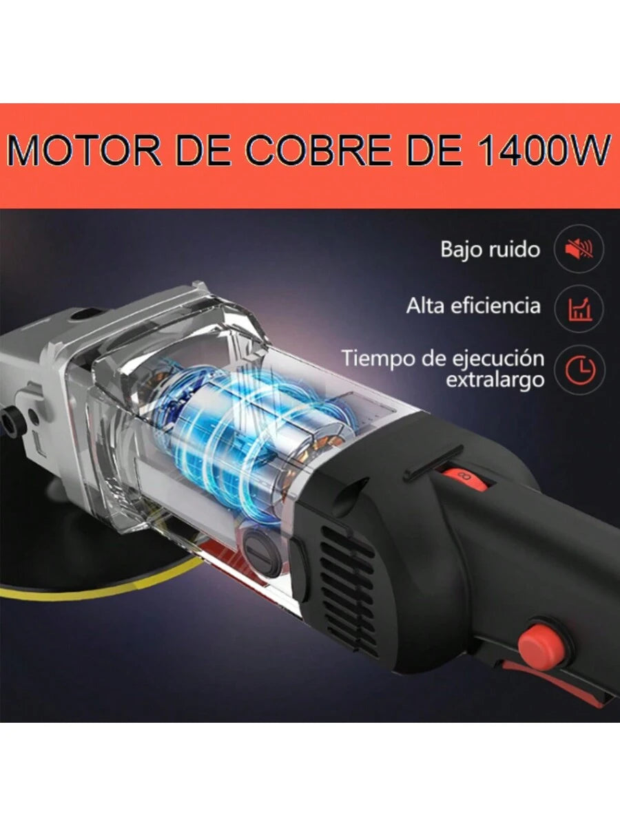 Pulidora para Auto, Kit de Pulidora Eléctrica 1400W