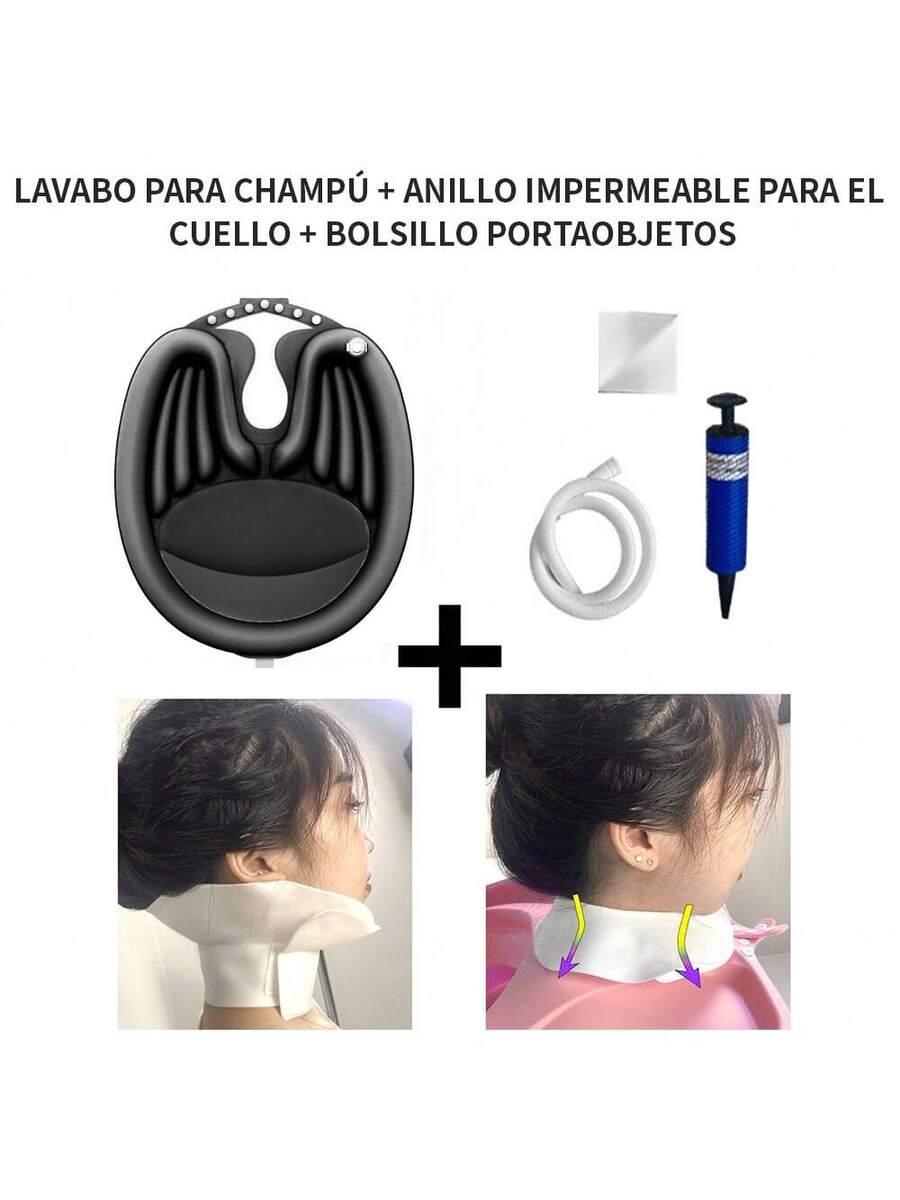 Juego de lavabo plegable para el hogar