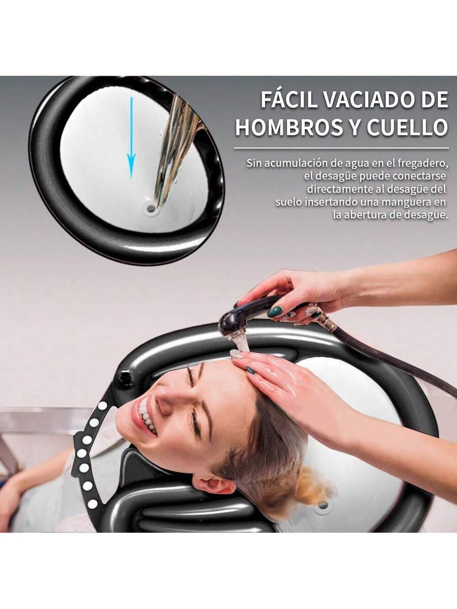 Juego de lavabo plegable para el hogar