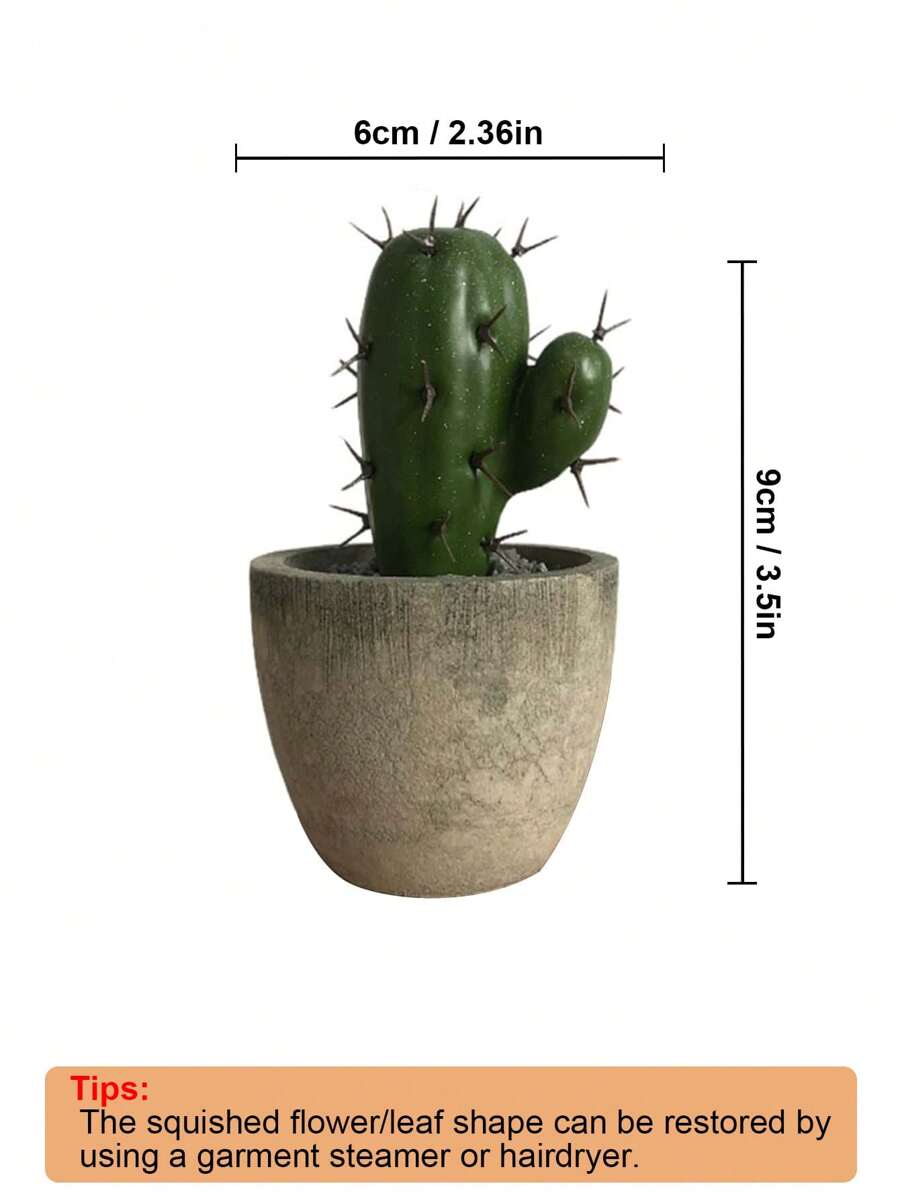 Plantas suculentas artificiales con maceta