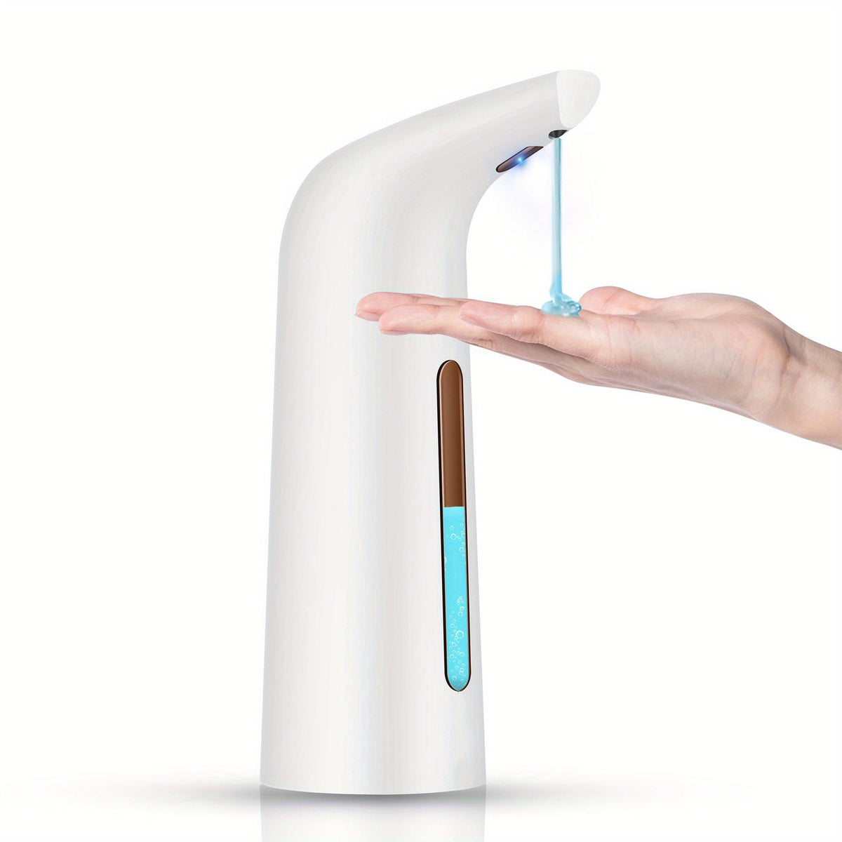 Dispensador Automático de Jabón con Sensor Infrarrojo, Generador de Espuma, Impermeable, Operación Sin Contacto, Ideal para Baño, Cocina y Oficina