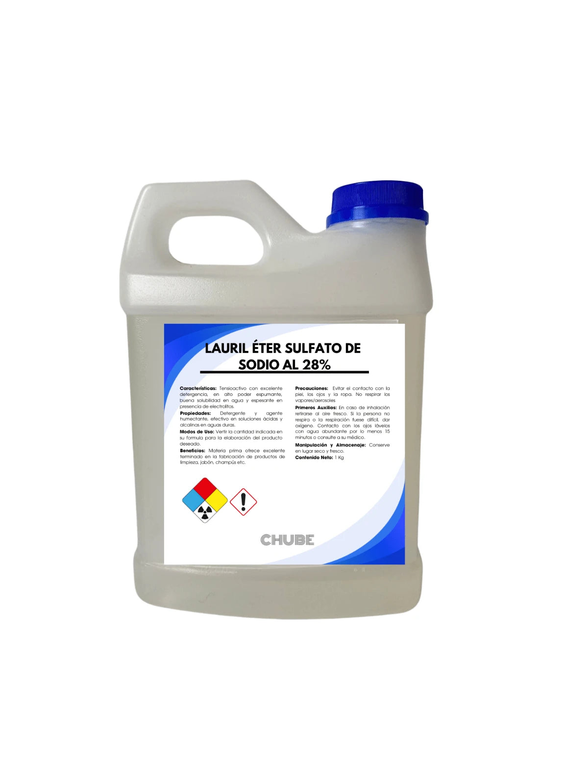 Lauril Eter Sulfato Sodio Base Detergente Liquido